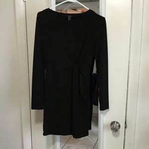 Long sleeve knot dress